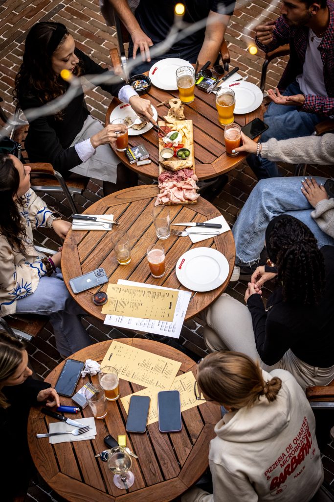 terrasse de barbetta's pizzeria Namur